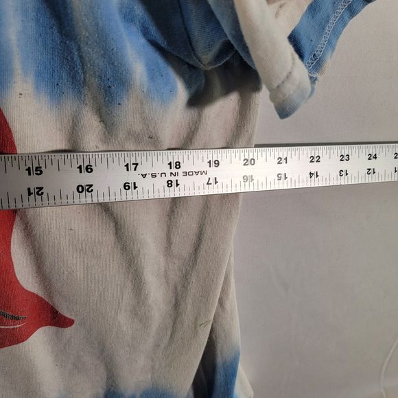 VINTAGE The Rolling Stones White Classic Tongue Crewneck T-Shirt Men's Large - Picture 7 of 7